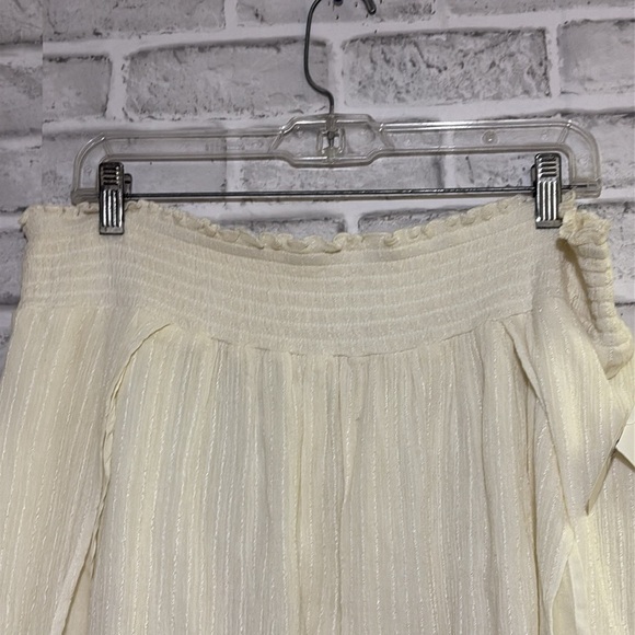 Rip curl maxi skirt, sun gypsy size large, elastic waist cream colour - Picture 5 of 9